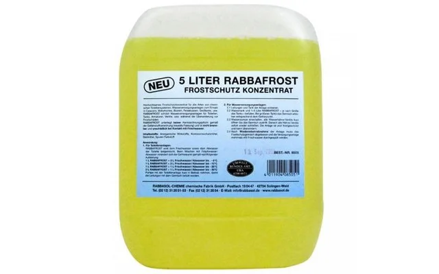 Rabbasol Rabbafrost 5 Litre Antifreeze 1 Rabbasol Rabbafrost 5 Litre Antifreeze