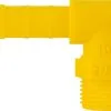 Lilie Lily White YELLOW Angle Screw-in Grommet