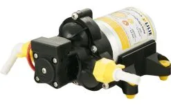 Lilie Lily WhiteYellow Classic Series Whisperking Diaphragm Water Pump