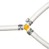 Lilie Lily White Yellow Y-connector 10 Mm