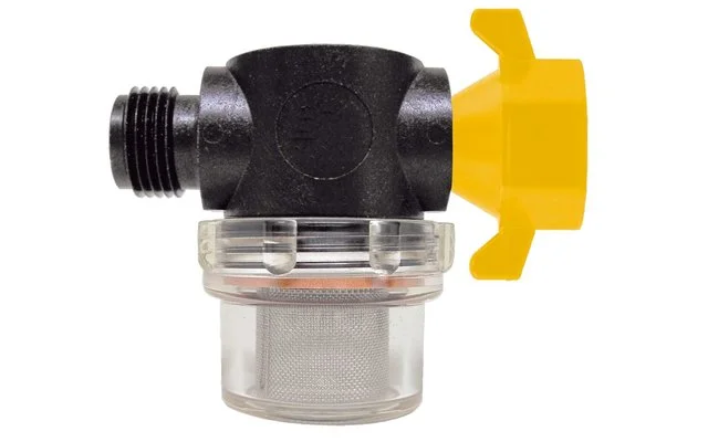 Lilie Lily Pre-Filter 1/2 Inch X 1/2 Inch White YELLOW Screw-On Filter 1 Lilie Lily Pre-Filter 1/2 Inch X 1/2 Inch White YELLOW Screw-On Filter