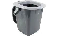 Bo-Camp Portable Square Toilet 30 X 41 X 45 Cm Gray 6 Bo-Camp Portable Square Toilet 30 X 41 X 45 Cm Gray -Camping Toilet Shop Online 541885 3651761