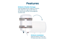 Fothermo Photovoltaic Caravan Boiler 10 Liters 7 Fothermo Photovoltaic Caravan Boiler 10 Liters -Camping Toilet Shop Online 617299 4335363