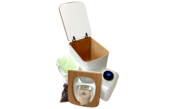 BoKlo Emmy Dry Separation Toilet S White 5 Liters 33 Cm -Camping Toilet Shop Online 655986 4557258 1