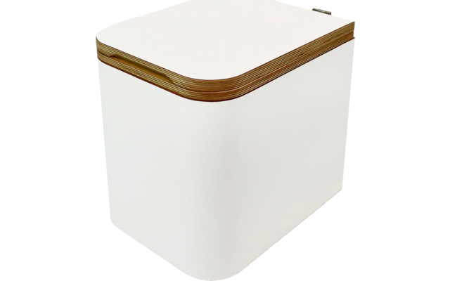 Trelino Wood Separation Toilet M White 1 Trelino Wood Separation Toilet M White