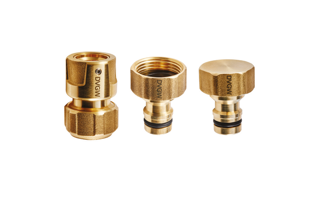 GEKA Plus Basic Set Drinking Water 3/4" 2x Hose Piece 3/4", Tap Connector 3/4" 2 GEKA Plus Basic Set Drinking Water 3/4" 2x Hose Piece 3/4", Tap Connector 3/4" - Image 2