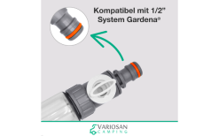 VARIOSAN CAMPING Filling Filter COUNT With Water Meter 19028 For Motorhome, Caravan, Caravan And Boat -Camping Toilet Shop Online 805646 5270588